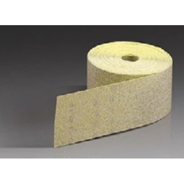 Carborundum 2-3/4 In. x 25 Yd. Carbo Gold Dri-Lube Stick-On Paper PSA Roll P400 5539570523 - main